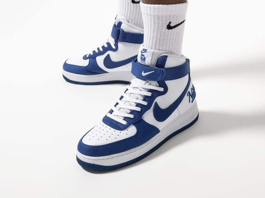 Que vaut la Nike AF1 High 07 LV8 EMB Dodgers Rush Blue DC8168-100 ?