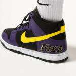 Nike Dunk High PRM EMB Lakers Court Purple DH0642-001