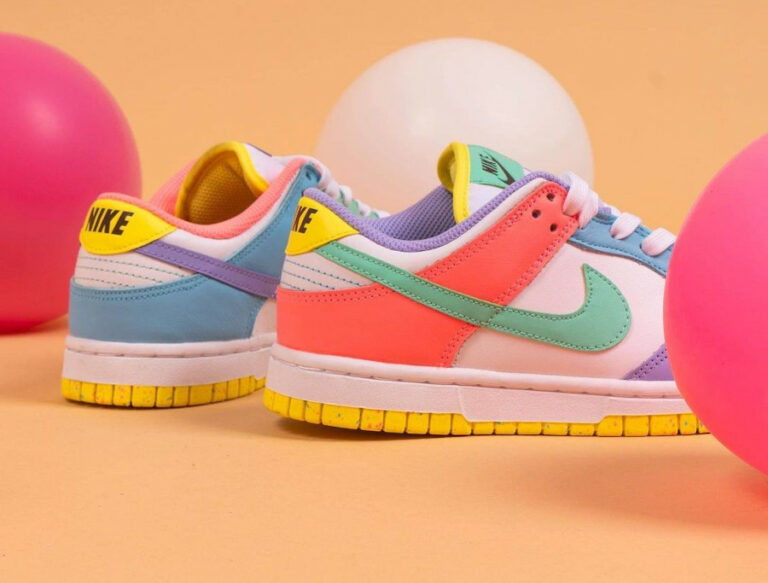 dunk low multicolor