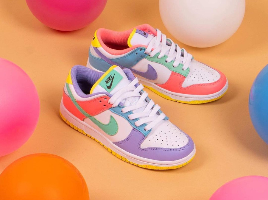 Que vaut la Nike W Dunk Low SE Easter Pastel Multicolor DD1872-100