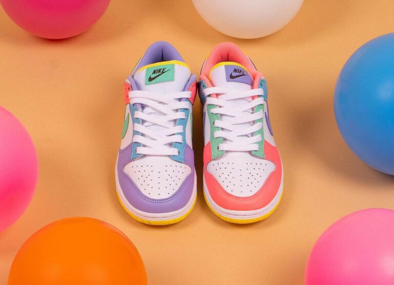 dunk low easter pastel
