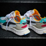 Puma Wild Easy Rider Layers blanche vert turquoise et orange (1)