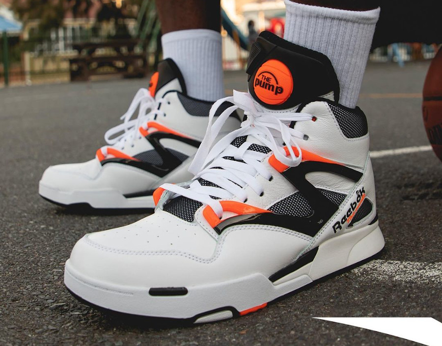 Reebok Pump Omni Zone 2 OG White Orange 