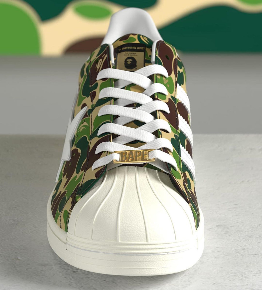 Adidas superstar store 80s verte enfant