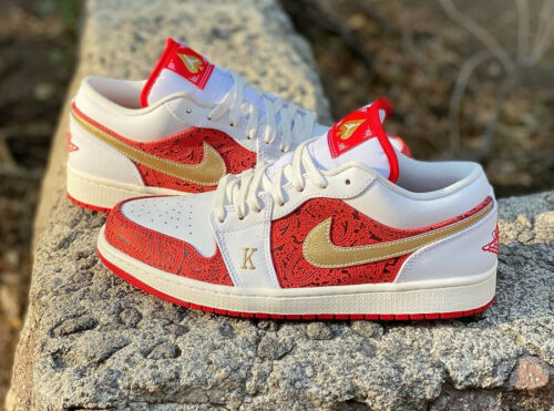 jordan 1 low king queen