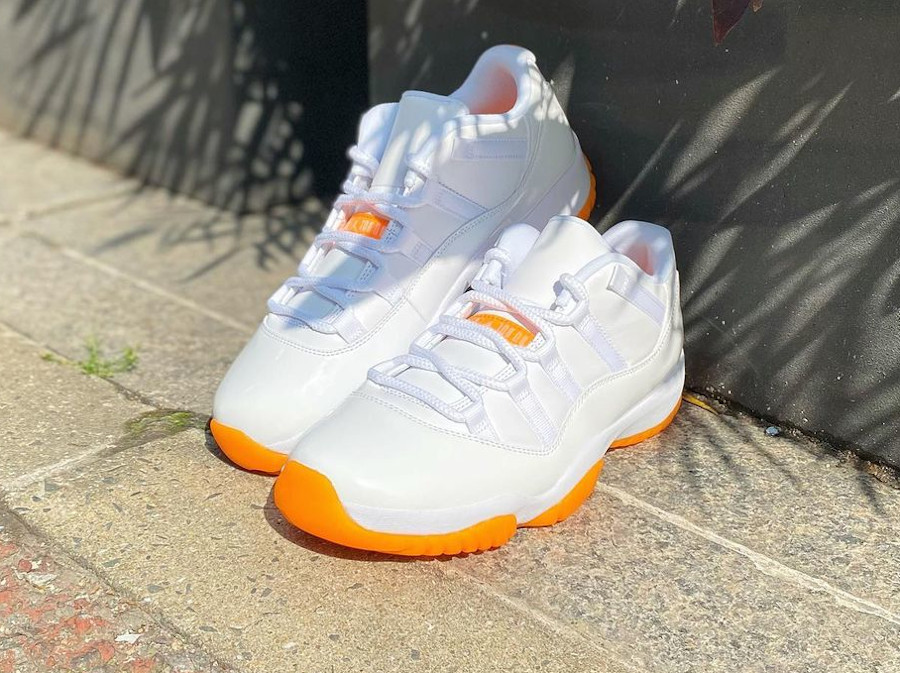 jordan 11 low orange