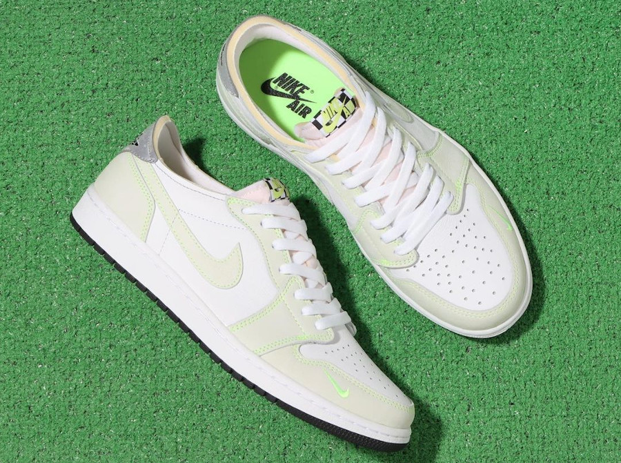 Dm77 103 Que Vaut La Nike Aj1 Low Og Ghost Green Mini Swoosh