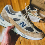 NB 991 Cappuccino M991SBN Sand Navy Made in UK