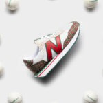 NB x Casablanca 237 MS237CBB Red Monogram