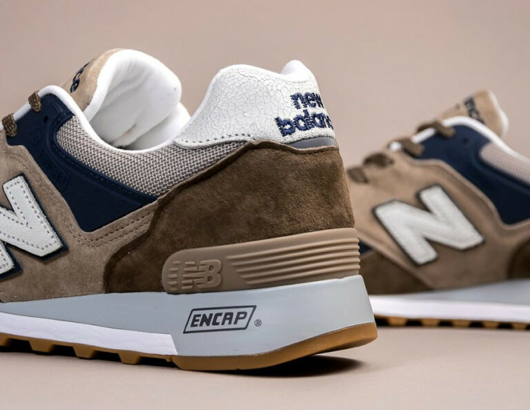 new balance 577 femme marron