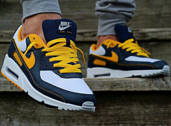 Nike AM90 Essential Michigan Navy Gold DC9845-101