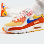 Nike AM90 PRM Snakeskin Campfire Orange DJ8517 800