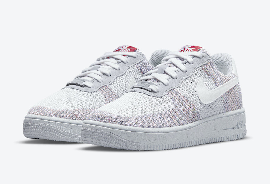 Nike Air Force 1 AF1 Crater Flyknit Wolf Grey DC4831-002