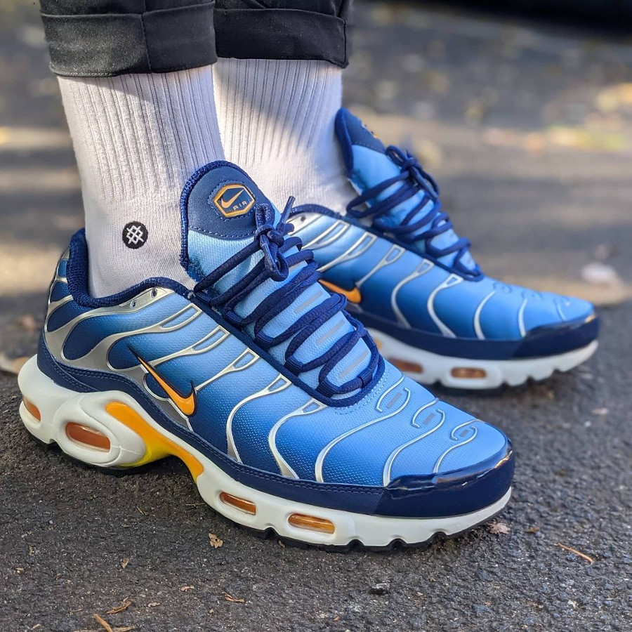 Que vaut la Nike Air Max Plus TN1 Archive Sky Blue Orange DM3530-400