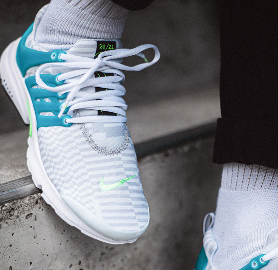 Que vaut la Nike Air Presto 20 21 Aquamarine Lime Glow DJ6899 100