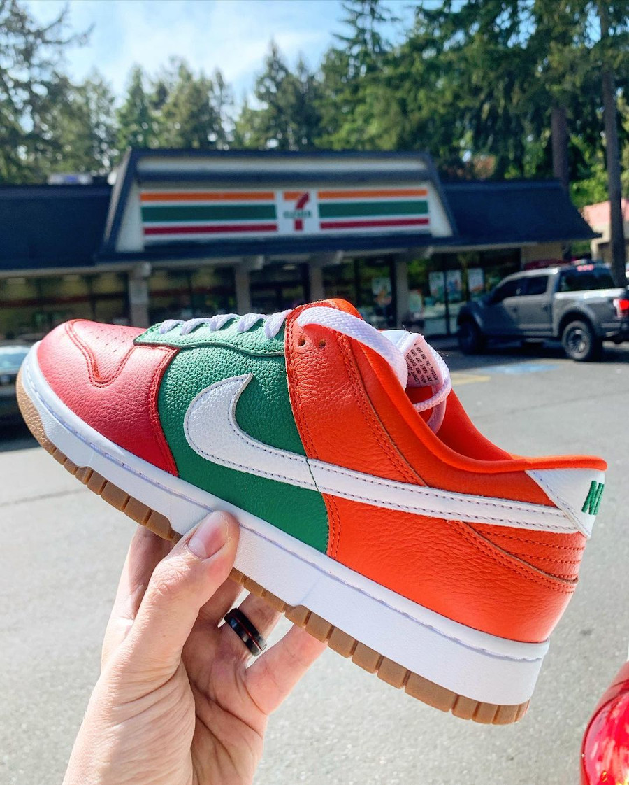 Nike Dunk Low by you 7 Eleven slum_nw