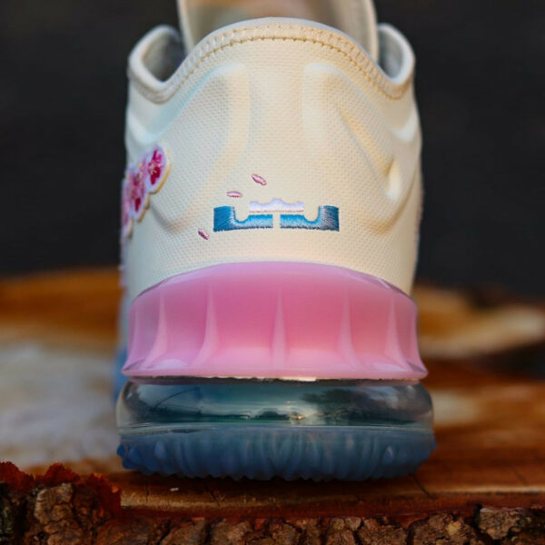 lebron 18 low cherry blossom stockx