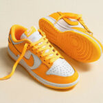 Nike Wmns Dunk Low jaune Laser Orange Sail DD1503-800