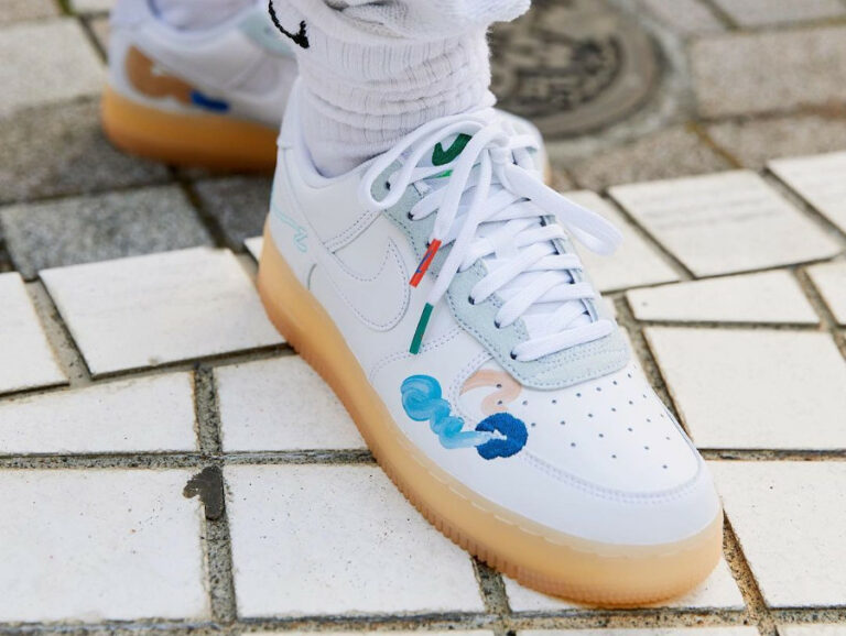 Nike x Mayumi Yamase Air Force 1 Flyleather DB3598 100 (couv)
