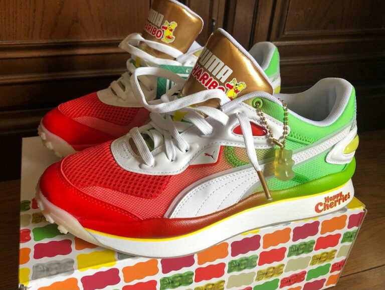 Puma x Haribo Street Rider FL Happy Cherries (Ours d'or)