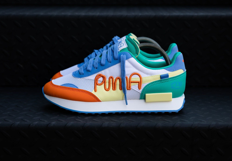 Puma x Mr Doodle Future Rider Embroidery 375790-01