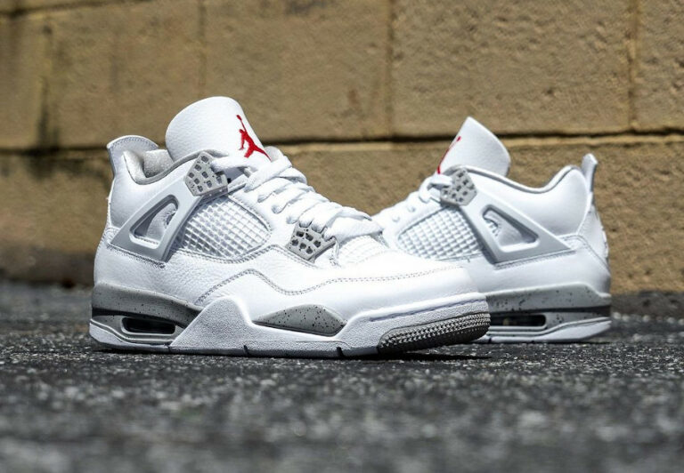 A Journal For Jordan Date De Sortie France Que vaut la Air Jordan 4 Retro AJ4 Tech White Oreo Cement 2021