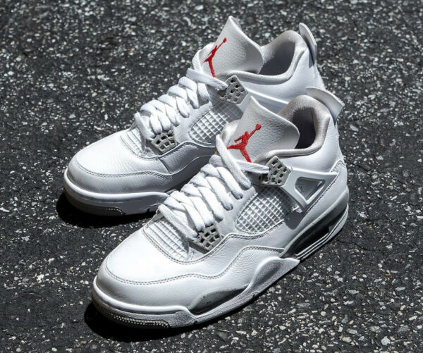 black and white aj4