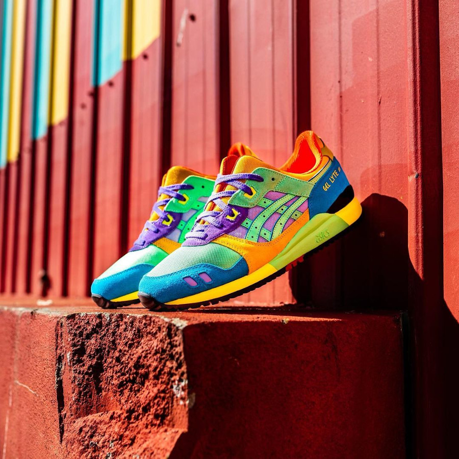 Que vaut la Asics GL3 OG Day Lyte Tourmaline Multicolor Rainbow