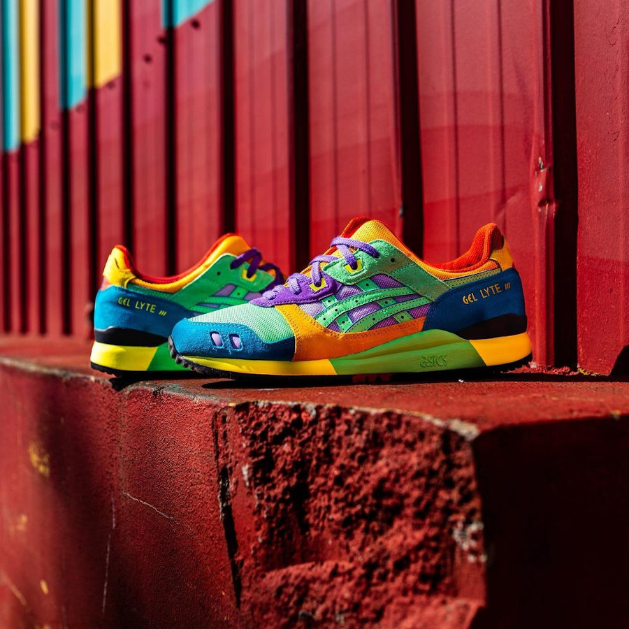 Asics gel on sale lyte iii multicolor