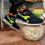 Diadora verde x Patta N9000 Vieri Game One