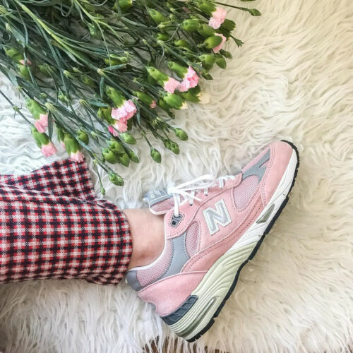 new balance 991 shy pink
