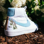 Nike Blazer Mid '77 SE Indigo Flower Plant Cork Pack