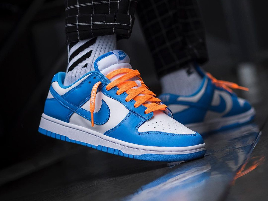 Nike dunk 2025 low homme bleu