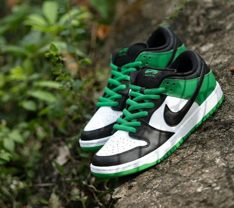 nike sb dunk mid homme verte