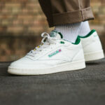 Reebok Club C Mid 2 Beige Chalk Glen Green H68833