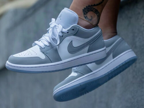 jordan blanche et grise
