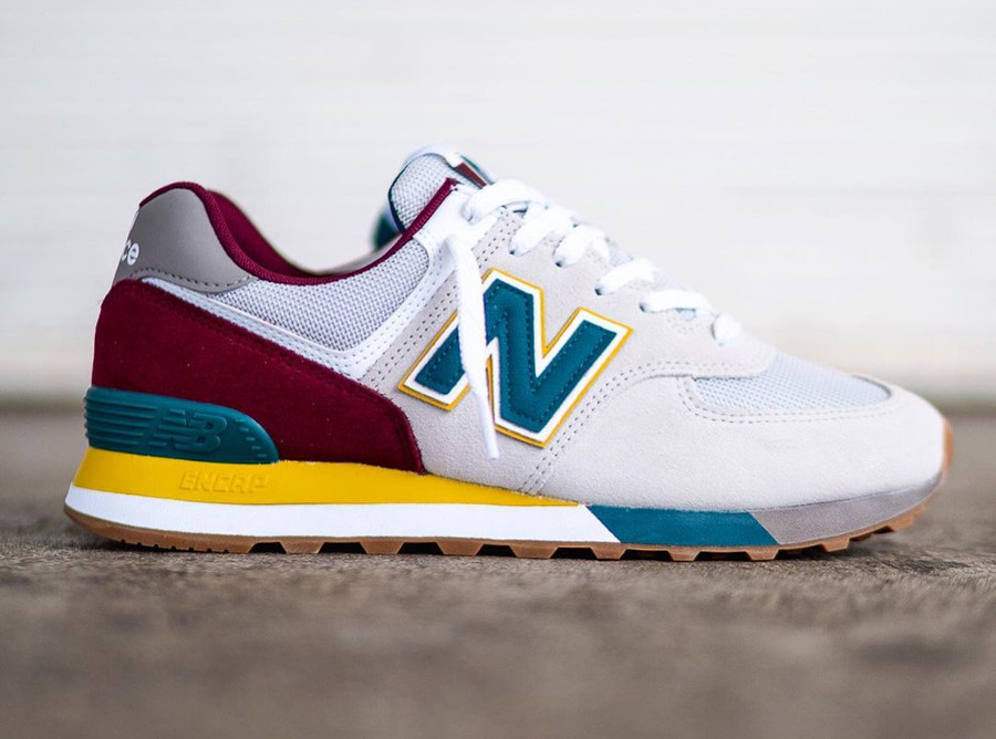 NB 574 ML574PR2 Grey Burgundy Multicolor 2021