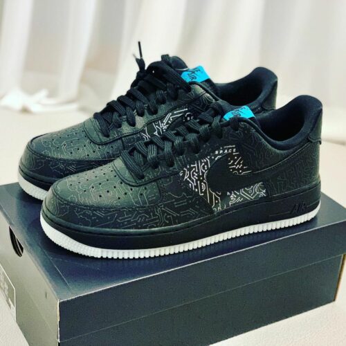 nike space jam air force 1 computer chip