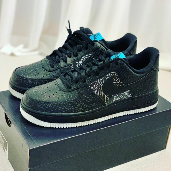 nike air force 1 x space jam computer chip