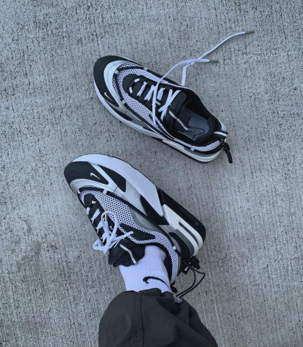 nike furyosa silver black