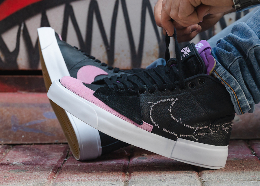 Nike SB Zoom Blazer Mid Edge Hack Pack Purple Nebula pas cher