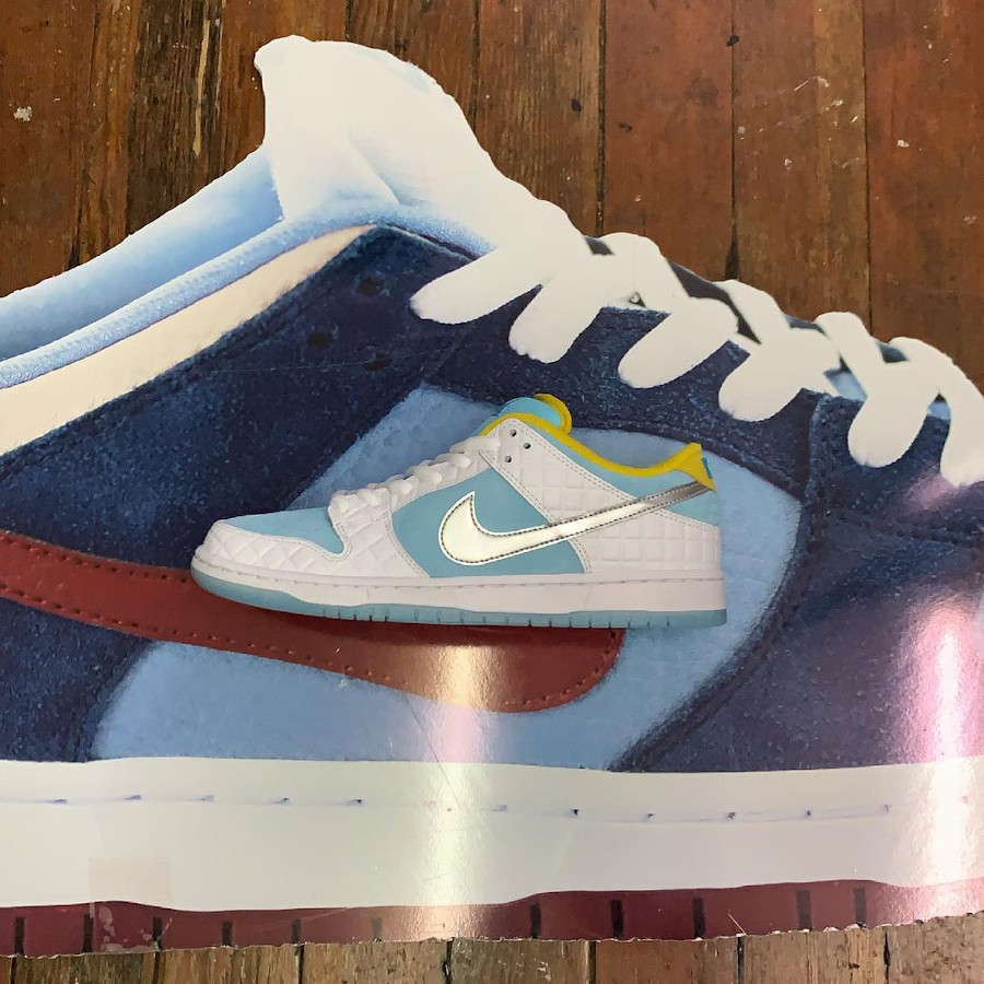 Que vaut la Nike SB x FTC Dunk Low Pro Lagoon QS Pulse 'Sento'