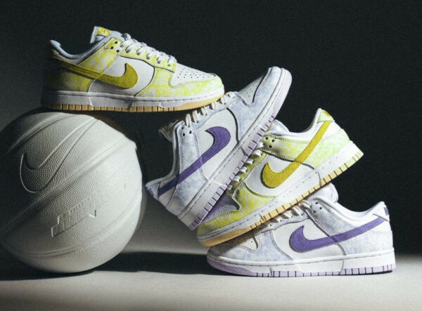 Nike Wmns Dunk Low OG UV Purple Pulse Yellow Strike