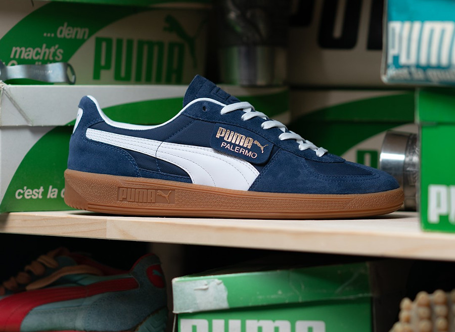 Puma Palermo bleu foncé gomme (1)