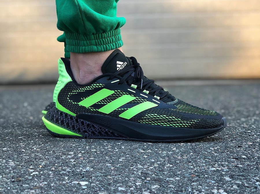 Adidas 4DFWD Futurecraft Pulse Core Black Signal Green Q46451