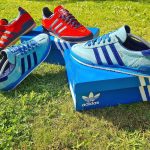 Adidas Jeans MKII 2021 Mint Ton Blue & Red Collegiate Navy