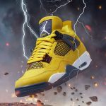 Air Jordan 4 Retro 'Lightning' Tour Yellow 2021 (couv)