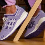 Asics Gel Lyte 3 III OG Paisley Pack Ash Rock Cream on feet