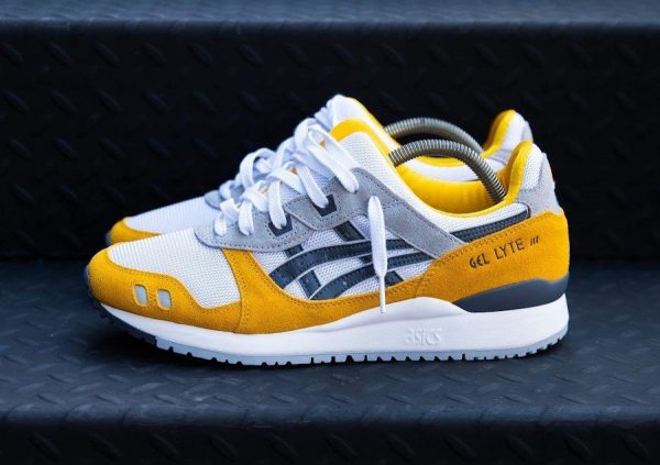 Asics Gel Lyte 3 III OG Sunflower Carrier Grey (daim jaune)