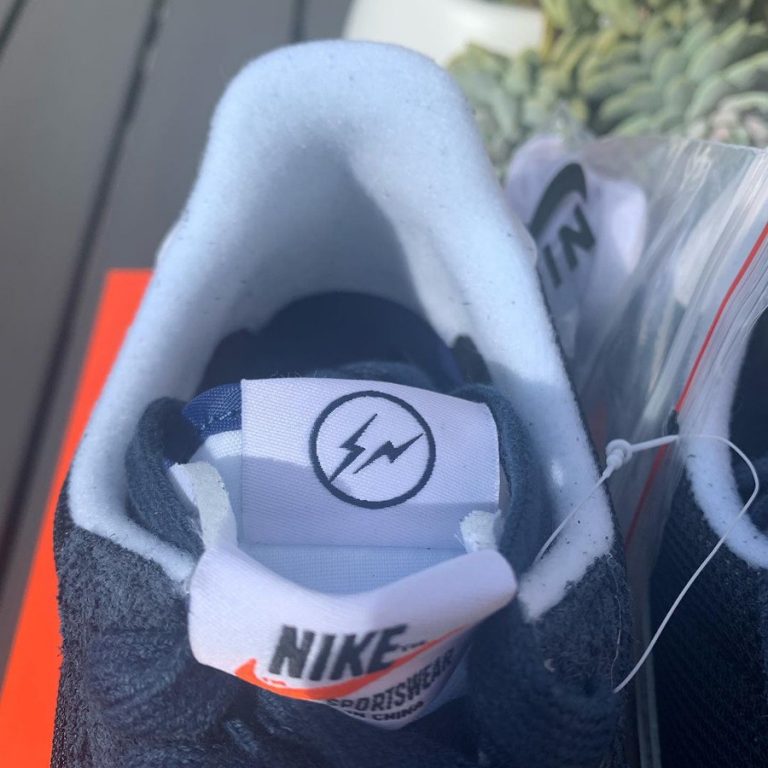 nike x sacai x fragment ld waffle blue void